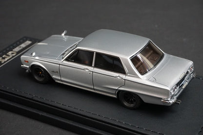 1:43 ignition model IG0631 Nissan Skyline 2000GT-X GC10 Silver model car