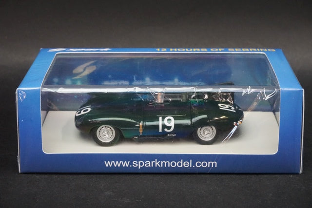 1:43 SPARK 43SE55 Jaguar D Sebring 12h Winner 1955 #19