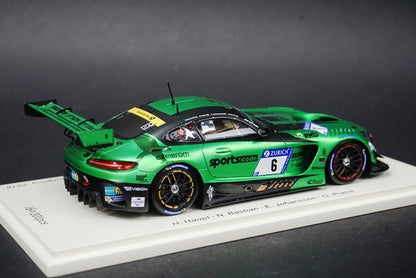 1:43 SPARK SG404 Mercedes AMG GT3 Team Black Flacon Nurburgring 24h 2018 #6