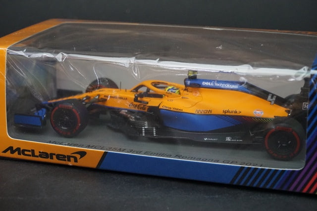 1:43 SPARK S7671 McLaren MCL35M Emilia Romagna GP 2021 #4 L.Norris