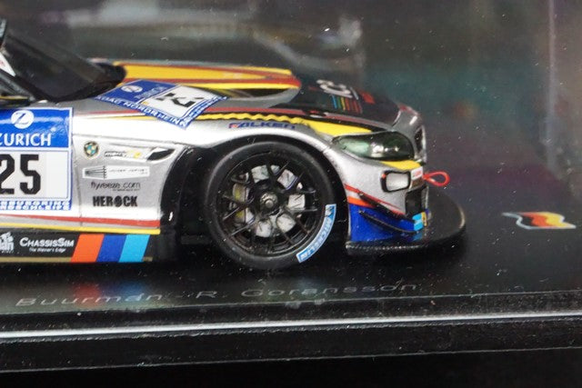 1:43 SPARK SG078 BMW Z4 GT3 2nd Nurburgring 24h 2013 #25