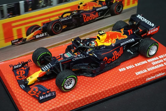 1:43 MINICHAMPS 413210111 Red Bull Racing Honda RB16B Emilia Romagna GP 2021 #11 S.Perez