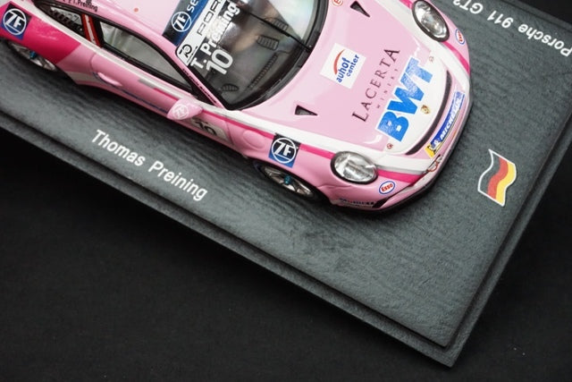 1:43 SPARK SG502 Porsche 911 GT3 Cup BWT Lechner-Champion Porsche Carrera Cup Germany 2018ng Champion 2018 #10