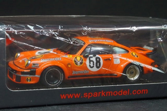 1:43 SPARK S4424 Porsche 934 LM Le Mans 1978 #68 Jagermeister