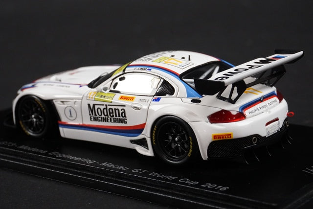 1:43 SPARK SA150 BMW Z4 GT3 Modena Engineering Macau GT World Cup 2016 #17