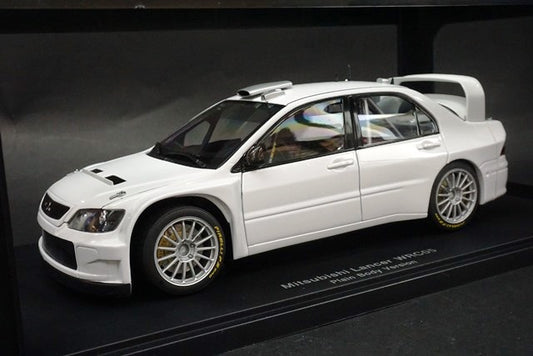 1:18 AUTOart 80527 Mitsubishi Lancer WRC05Plain Body version White