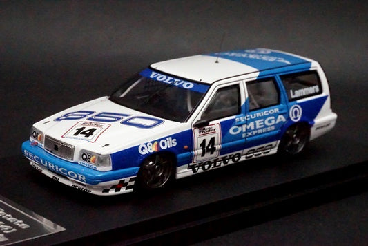 1:43 HPI 8112 VOLVO 850 Estate BTCC J.Lammers 1994 #14 model car