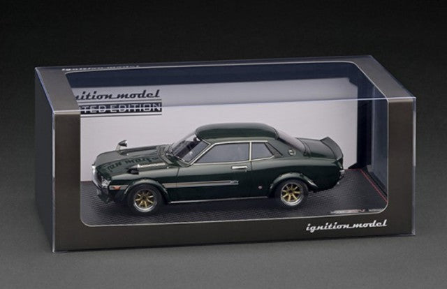 IG2592 ignition model 1:18 Toyota Celica 1600GTV TA22 Green With Engine Resin Model Online Shop Limited