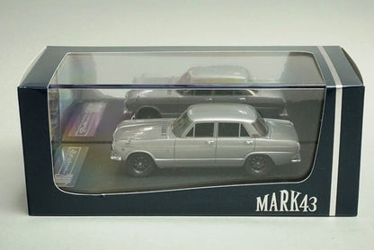 1:43 MARK43 PM4323SS Nissan Prince Skyline 2000GT-B S54B-3 Silver/Sport Wheels