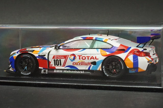 1:43 SPARK SG691 BMW M6 GT3 Walkenhorst Motorsport Nurburgring 24h 2020 #101