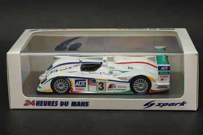 1:43 SPARK 43LM05 Audi R8 Champion Racing Le Mans 24h Win 2005 #3