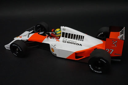 1:18 MINICHAMPS 540901827 McLaren Honda MP4/5B A.Senna 1990 #7 model car