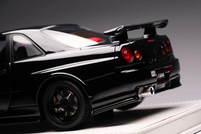 22A01-12 onemodel 1:18 NISMO R34 GT-R Z-tune Black WEB Limited