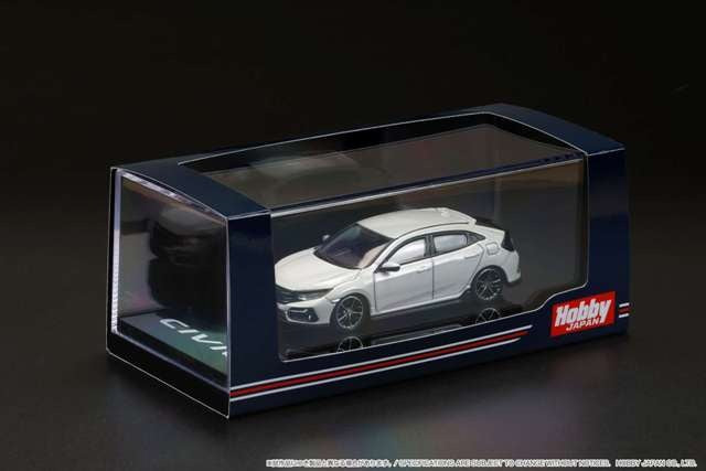 HJ642018AW Hobby JAPAN 1:64 Honda Civic Hatchback (FK7) 2020 Platinum White Pearl