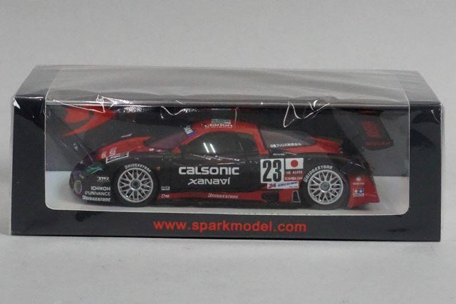 1:43 SPARK S3579 Nissan R390 GT1 Le Mans 24h 1997 #23 CALSONIC Xanavi