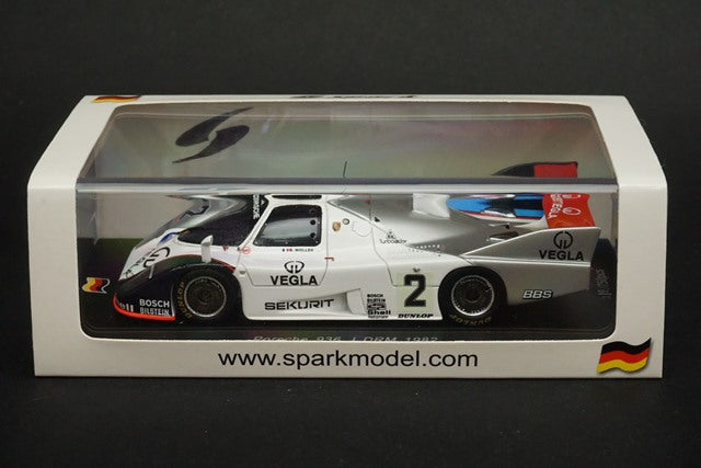 1:43 SPARK SG075 Porsche 936C J DRM B.Wolek 1982 model car