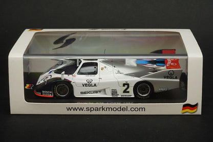 1:43 SPARK SG075 Porsche 936C J DRM B.Wolek 1982 model car