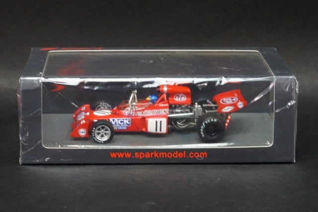 1:43 SPARK S7164 March 721X Belgian GP 1972 #11 R.Peterson