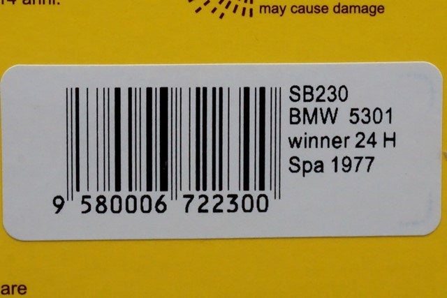 1:43 SPARK SB230 BMW 530 SPA 24h 1977 Winner #10 J.C.Andruet-E.Joosen