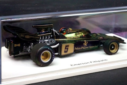 1:43 SPARK S4282 Lotus 72D Spain GP Winner 1972 #5 E.Fittipaldi