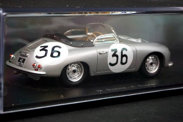 1:43 SPARK S1352 Porsche 356 Speedster Le Mans LM 1957 #36