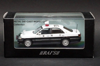 1:43 RAI'S H7430303 Toyota Crown 3.0 2003 Metropolitan Police Department Traffic Enforcement Division Vehicle