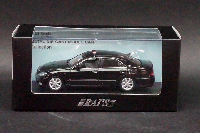 1:43 RAI'S H7430712 Toyota Crown Athlete (GRS180) 2007 Police Headquarters Criminal Investigation Command Vehicle