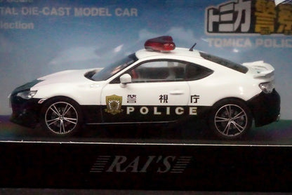 1:43 RAI'S H7431409 Toyota 86 2014 Metropolitan Police Publicity Event Vehicle Tomica Police