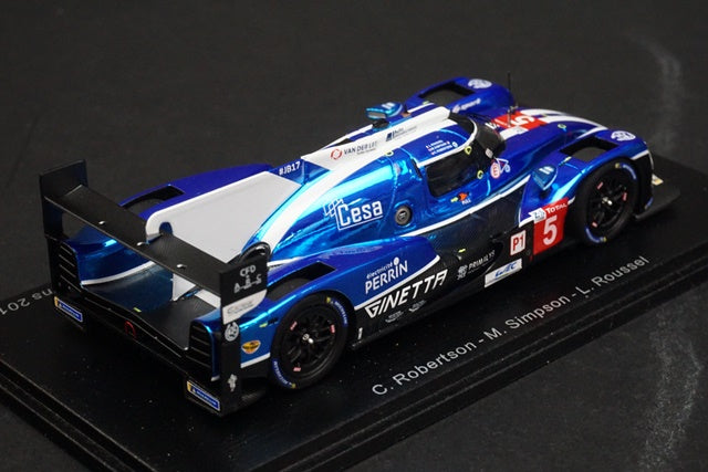 1:43 SPARK S7004 Ginetta G60-LT-P1 -Mechachrome- VEFC TRSM Racing Le Mans 24h 2018 #5