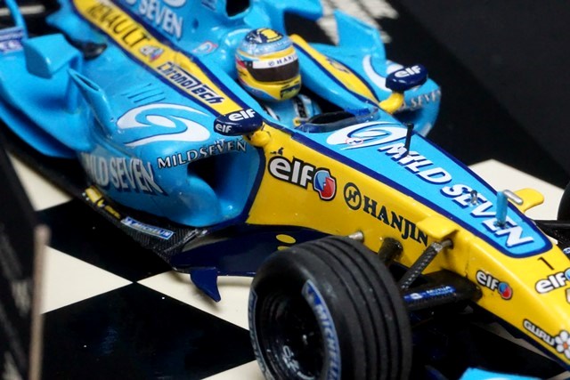 1:43 MINICHAMPS 400060001 Renault F1 Team R26 2006 #1 F.Alonso