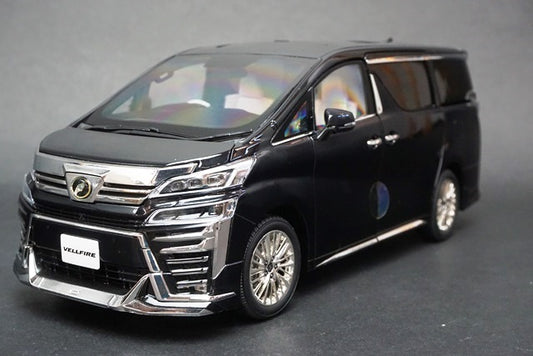 1:18 TK-KF030-2 KENGFai 1:18 Toyota Vellfire Pearl Black RHD