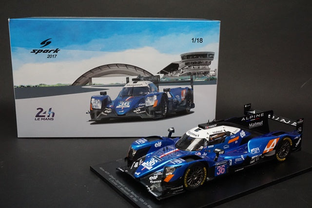 1:18 SPARK 18S325 Alpine A470 - Gibson #36 LM 2017 Signatech Alpine Matmut R.Dumas - G.Menezes - M.Rao