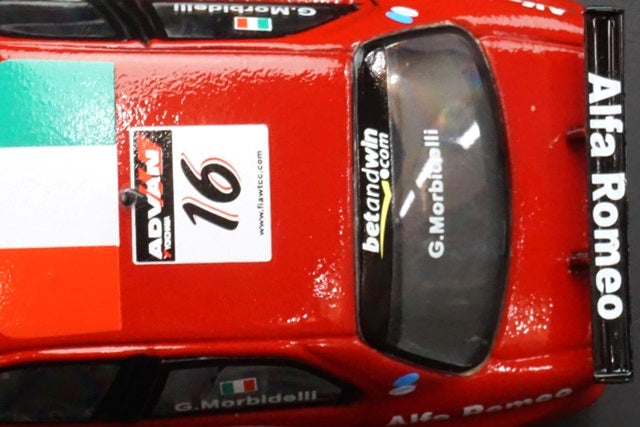 1:43 SPARK S0477 Alfa Romeo 156 WTCC 2006 #16 Gianni Moribidelli