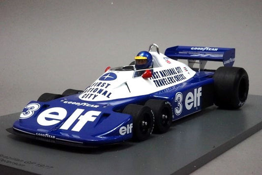 1:18 SPARK 18S472 Tyrrell P34 Brazilian GP 1977 #3 R.Peterson