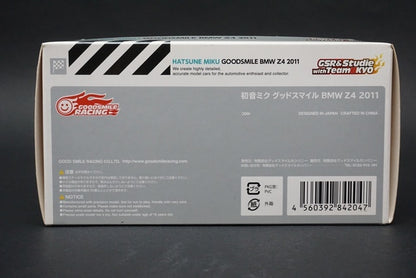 1:43 EBBRO Hatsune Miku Good Smile BMW Z4 Super GT 2011 #4 model car