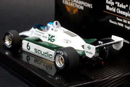 1:43 MINICHAMPS 436820106 Williams Ford FW08 World Champion K.Rosberg 1982 #6