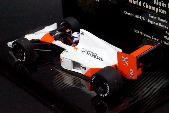 1:43 MINICHAMPS 436890002 McLaren Honda MP4/5 A.Prost World Champion 1989 #2