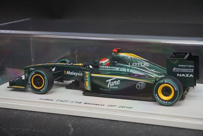 1:43 SPARK S3008 Lotus T127 Monaco GP 2010 #18 J.Trulli