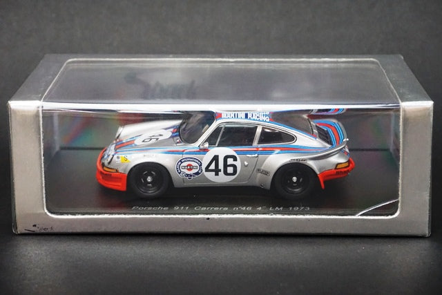 1:43 SPARK S0931 Porsche 911 Carrera Le Mans 1973 #46 model car