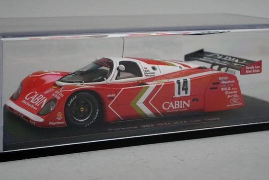 1:43 SPARK KBS042 Porsche 962 GTI LM Le Mans 1989 #14 CABIN