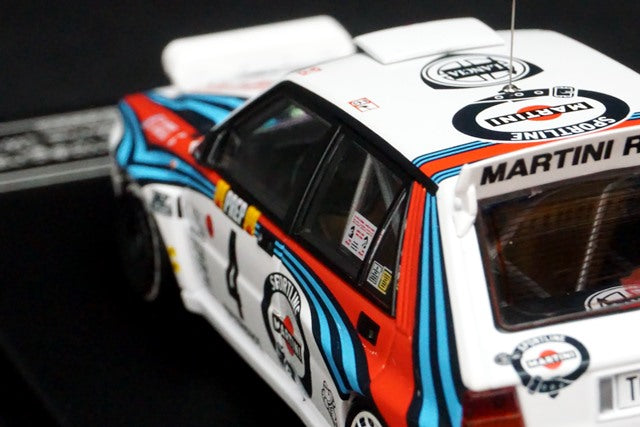 1:43 HPI 8278 Lancia Delta HF Integrale Monte Carlo 1992 #4 Martini