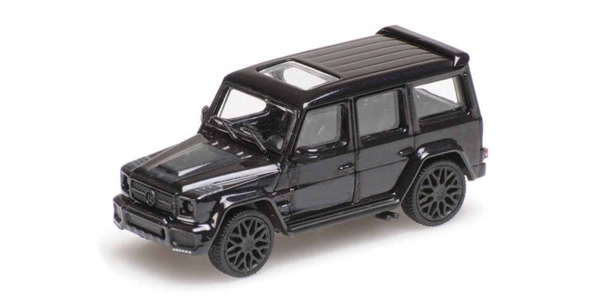 870037102 MINICHAMPS 1:87 Brabus 850 6.0 Biturbo Widestar AUF Basis Mercedes-Benz AMG G 63 2015 Dark Blue Metallic