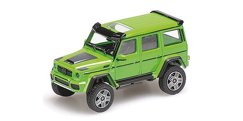 870037202 MINICHAMPS 1:87 Brabus 4x4 AUF BASIS Brabus Benz G 500 4x4 2016 Green