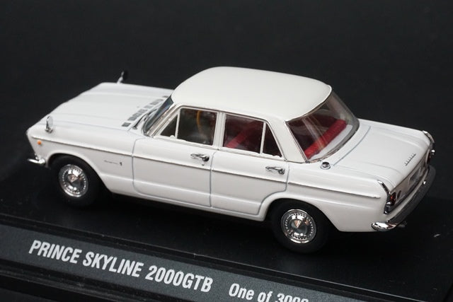 1:43 EBBRO 43178 Prince Skyline 2000GTB White model cars