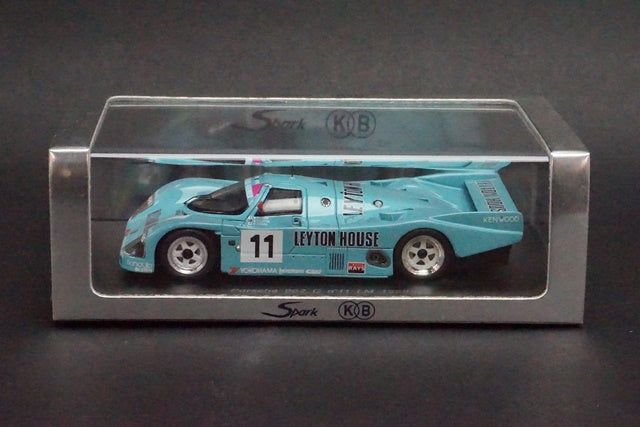 1:43 SPARK KBS008 Porsche 962C Le Mans 1989 #11 Leyton House model cars