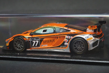 1:43 SPARK SB057 McLaren MP4-12C SPA 24h 2013 #77 model car