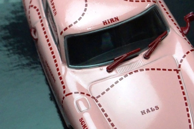 1:43 MINICHAMPS 430062326 Porsche 356C Coupe Pink Pig