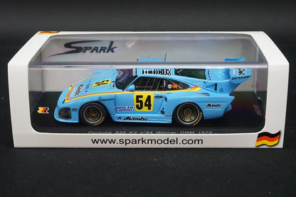 1:43 SPARK SG010 Porsche 935 K3 DRM Winner K.Ludwig 1979 #54 model car