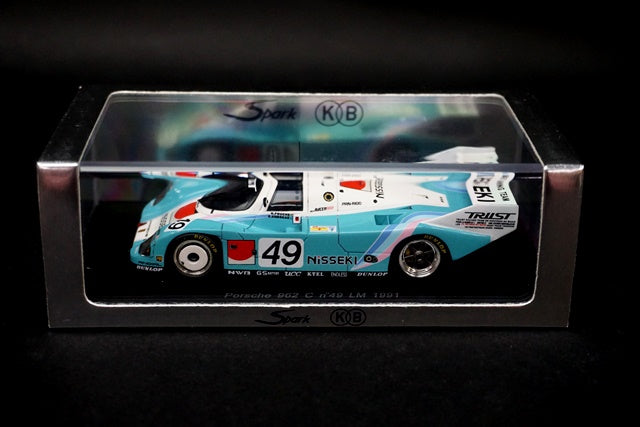 1:43 SPARK KBS018 Porsche 962 C Le Mans 1991 #49