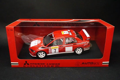 1:18 AUTOart 80251 Mitsubishi Lancer EVO VII WRC 2002 #7